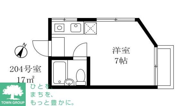 ウイング旗の台パートIの物件間取画像